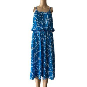 Vintage DLS International 1980's Summer Dress Size 12
